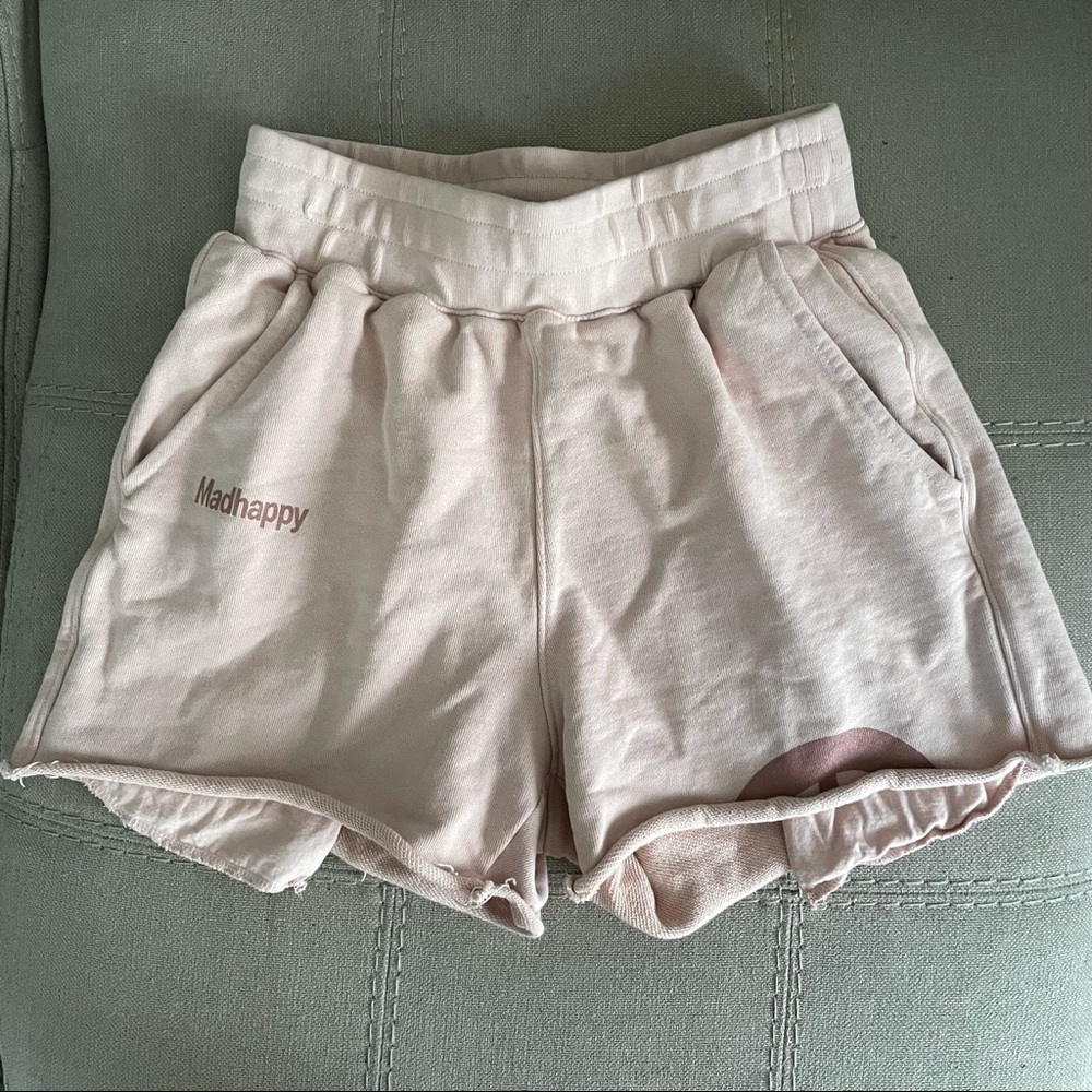 Madhappy pink Sweat Shorts - Picture 2 of 10